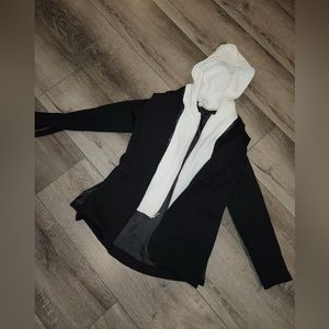 Peace Love World Ponte Blazer w/ Two Zip-Out inserts. Sz 2